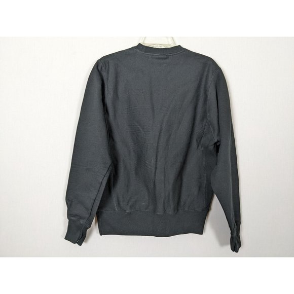 Champion Reverse Weave unisex Sweatshirt Size Small black and white - Picture 6 of 6